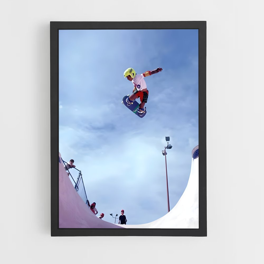 Poster Steve caballero – affiche Skateboard (vue 2)
